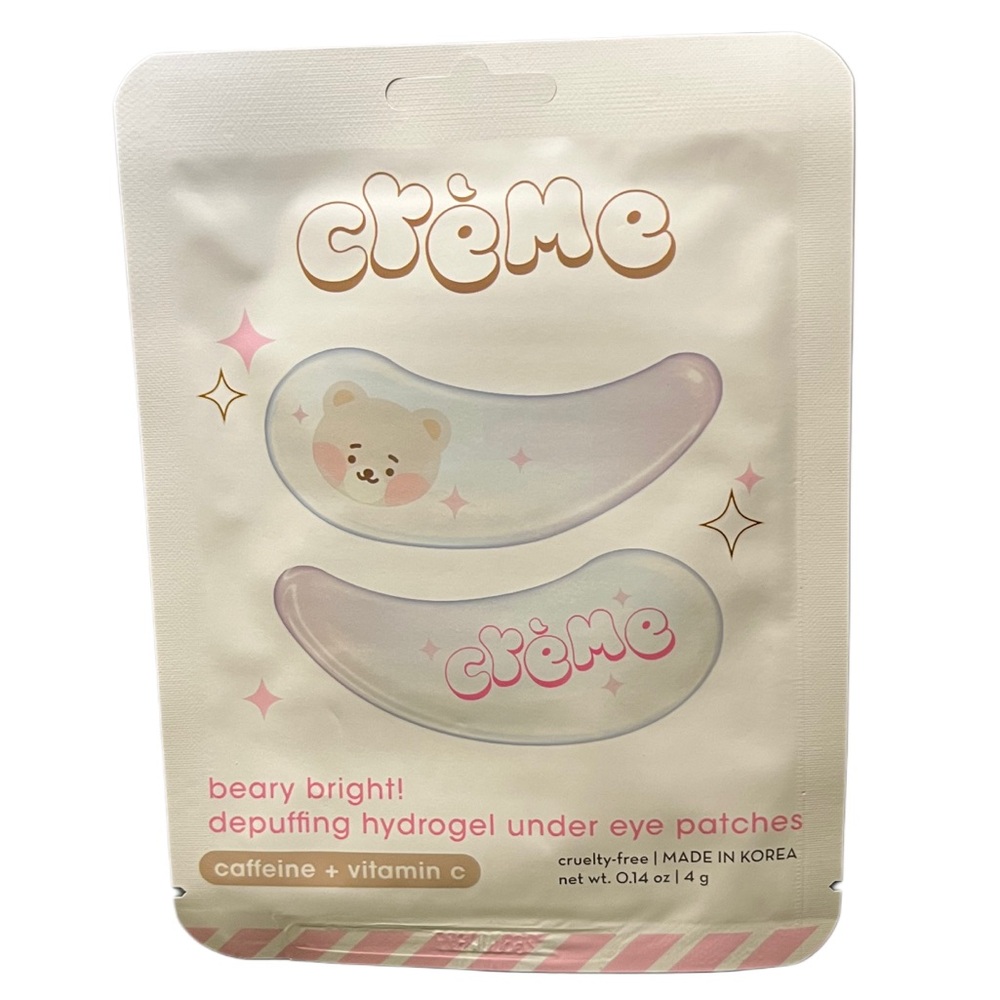 The Crème Shop Depuffing Hydrogel Under Eye Patches NIP